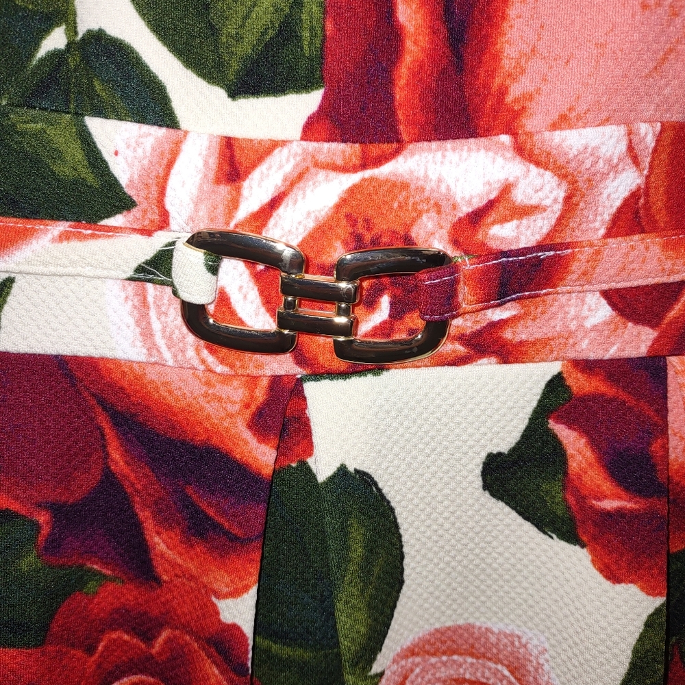 ROMANTIC DATE DRESS / RED ROSES! - Picture 2 of 6